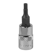Sealey Hex Socket Bit 3mm 1/4"Sq Drive