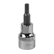 Sealey Hex Socket Bit 4mm 3/8"Sq Drive