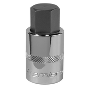 Sealey Hex Socket Bit 19mm 1/2"Sq Drive