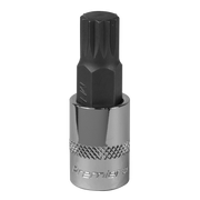 Sealey Spline Socket Bit M12 3/8"Sq Drive