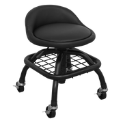 Sealey Creeper Stool Pneumatic with Adjustable Height Swivel Seat & Back Rest SCR02B