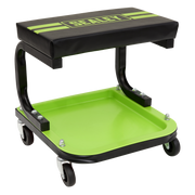 Sealey Mechanic's Utility Seat Deluxe - Hi-Vis Green