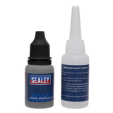 Sealey Fast-Fix Filler & Adhesive - Black