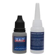 Sealey Fast-Fix Filler & Adhesive - Black