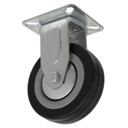 Sealey Castor Wheel Fixed Plate Ø75mm
