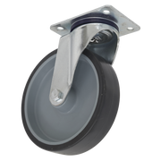 Sealey Medium-Duty Thermoplastic Swivel Castor Wheel Ø100mm - Trade
