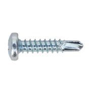 Sealey Self-Drilling Screw Assortment 500pc Pan Head Phillips Zinc