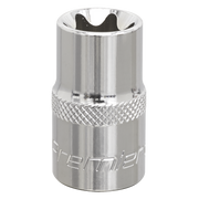 Sealey TRX-Star* Socket E18 1/2"Sq Drive