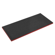 Sealey Easy Peel Shadow Foam® Red/Black 1200 x 550 x 30mm