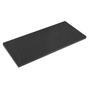 Sealey Easy Peel Shadow Foam® Black/Black 1200 x 550 x 50mm