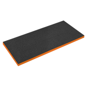Sealey Easy Peel Shadow Foam® Orange/Black 1200 x 550 x 50mm
