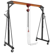 Sealey Portable Gantry Crane Adjustable 1 Tonne with Geared Trolley Combo