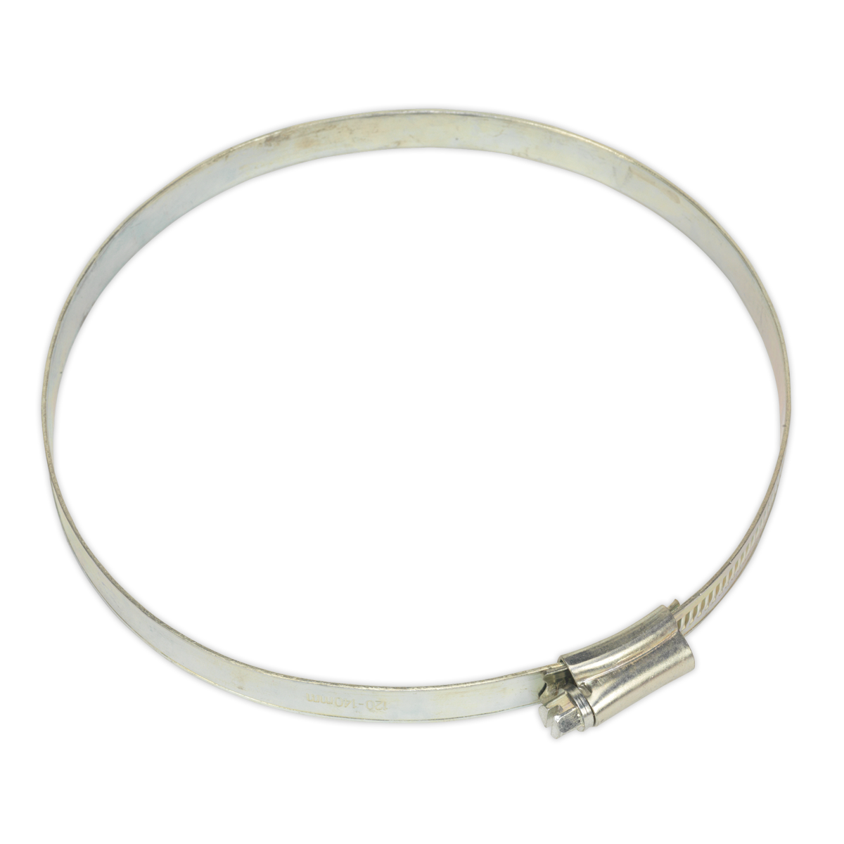 Sealey Hose Clip Zinc Plated Ø120-140mm Pack of 10