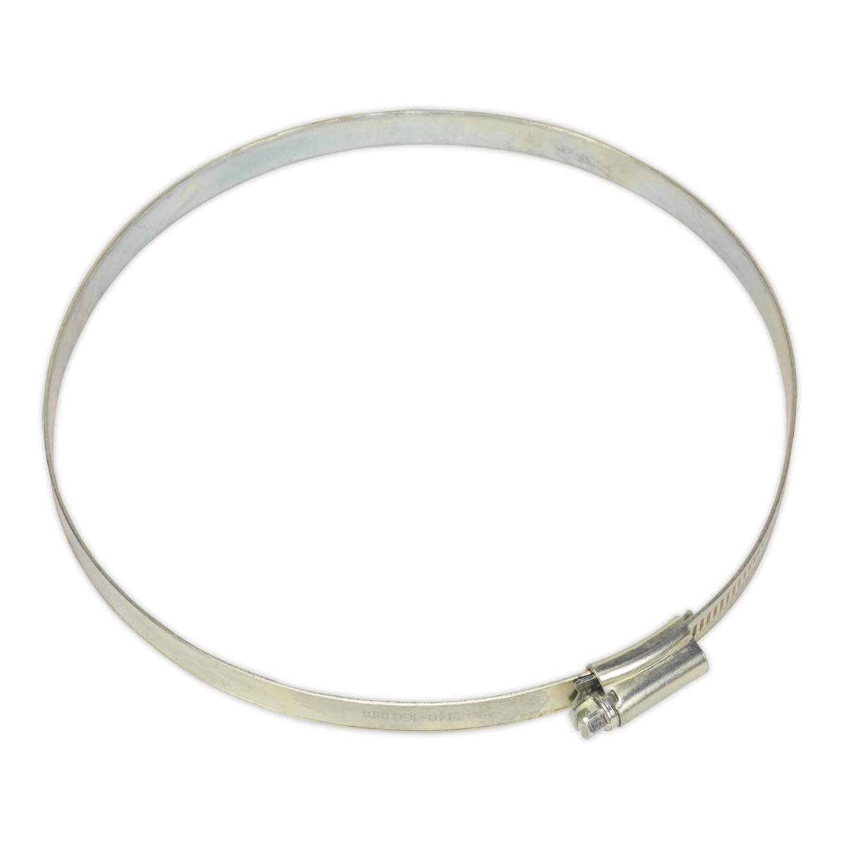 Sealey Hose Clip Zinc Plated Ø140-160mm Pack of 10