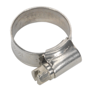 Sealey Hose Clip Stainless Steel Ø16-22mm Pack of 10