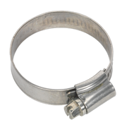 Sealey Hose Clip Stainless Steel Ø32-44mm Pack of 10