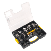 Sealey Hose Clip Assortment 90pc Stainless Steel Ø10-57mm