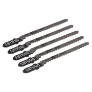 Sealey Jigsaw Blade Hard Wood 83mm 18tpi - Pack of 5