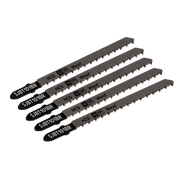 Sealey Jigsaw Blade Hard Wood Downward Cut 100mm 10tpi - Pack of 5