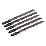 Sealey Jigsaw Blade Hard Wood 100mm 6tpi - Pack of 5