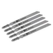 Sealey Jigsaw Blade Aluminium 100mm 8tpi - Pack of 5