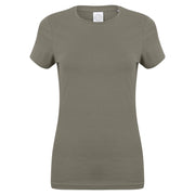 Sf Feel Good Women's Stretch T-Shirt - Khaki
