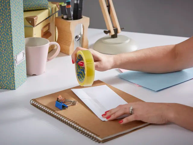 Sellotape Original Golden Sticky Tape - 1 Roll 24mm x 50m