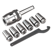 Sealey Mill Chuck Set MT2-M10 Ø3-10mm