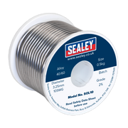 Sealey Solder Wire Quick Flow 3.25mm/10SWG 40/60 0.5kg Reel