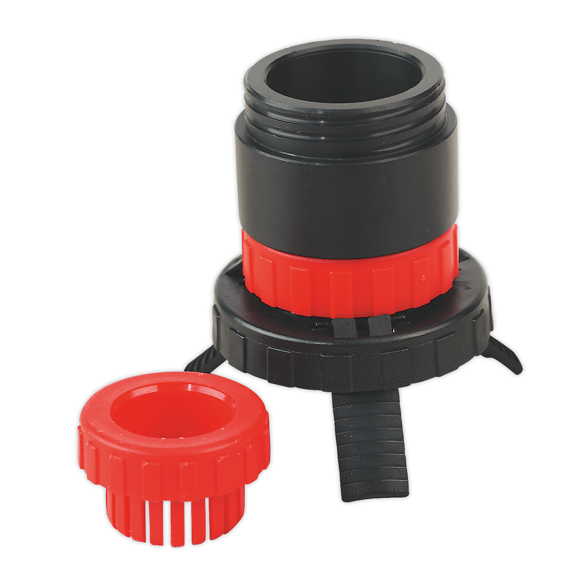 Sealey Universal Drum Adaptor fits SOLV/SF to Plastic Pouring Spouts