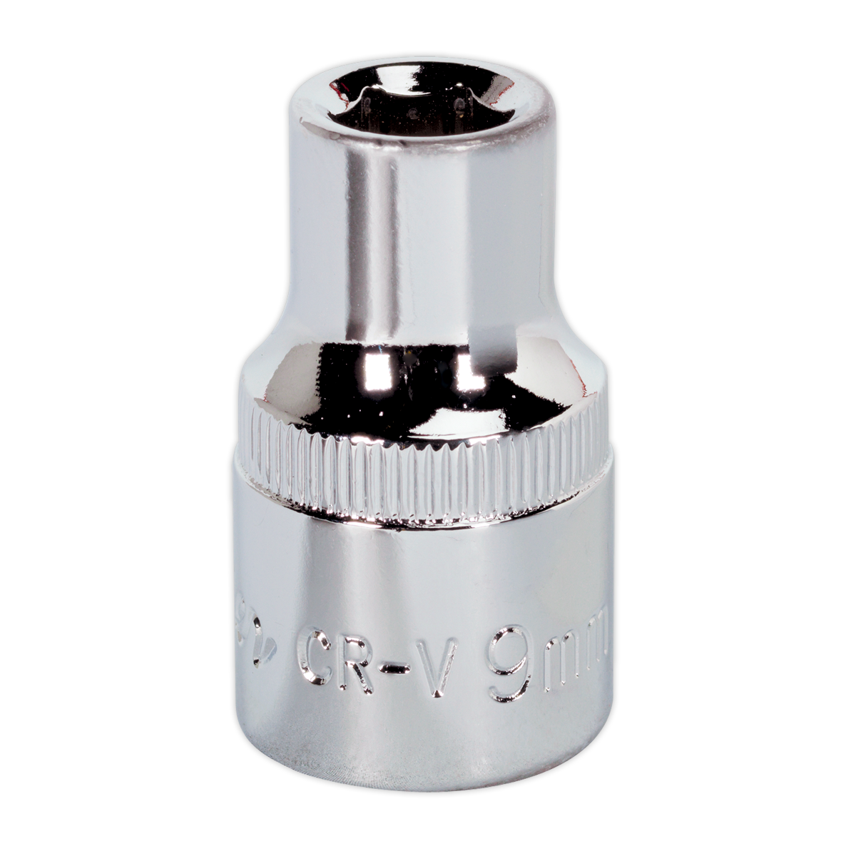 Sealey WallDrive® Socket 9mm 1/2"Sq Drive Fully Polished