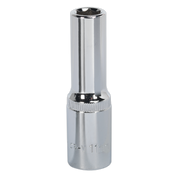 Sealey WallDrive® Socket 11mm Deep 1/2"Sq Drive Fully Polished