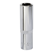 Sealey WallDrive® Socket 15mm Deep 1/2"Sq Drive Fully Polished