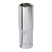 Sealey WallDrive® Socket 19mm Deep 1/2"Sq Drive Fully Polished