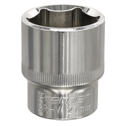 Sealey WallDrive® Socket 27mm 1/2"Sq Drive Fully Polished