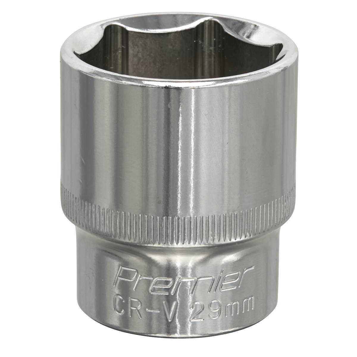 Sealey WallDrive® Socket 29mm 1/2"Sq Drive Fully Polished