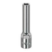 Sealey WallDrive® Socket 5mm Deep 1/4"Sq Drive Fully Polished