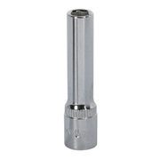 Sealey WallDrive® Socket 6mm Deep 1/4"Sq Drive Fully Polished