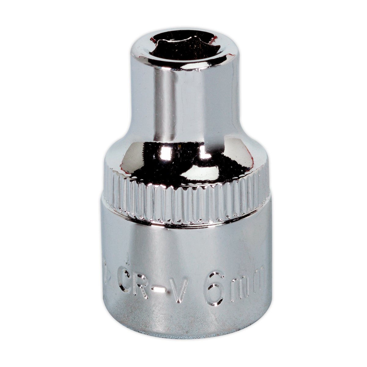 Sealey WallDrive® Socket 6mm 3/8"Sq Drive Fully Polished