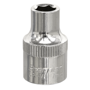 Sealey WallDrive® Socket 7mm 3/8"Sq Drive Fully Polished