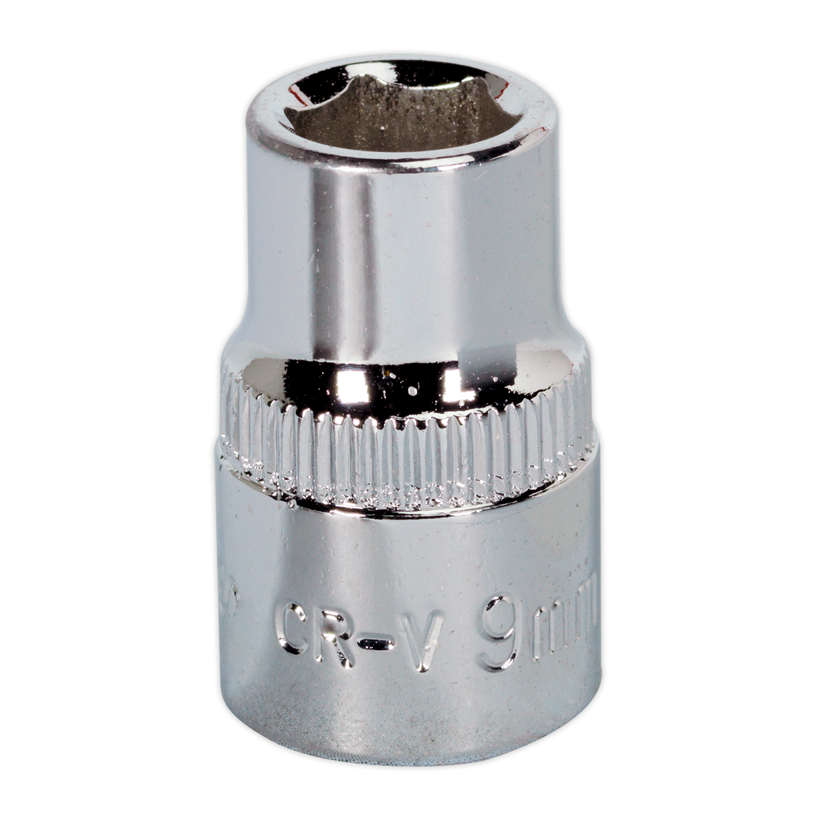Sealey WallDrive® Socket 9mm 3/8"Sq Drive Fully Polished