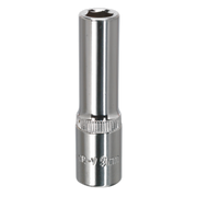 Sealey WallDrive® Socket 9mm Deep 3/8"Sq Drive Fully Polished