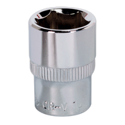 Sealey WallDrive® Socket 14mm 3/8"Sq Drive Fully Polished