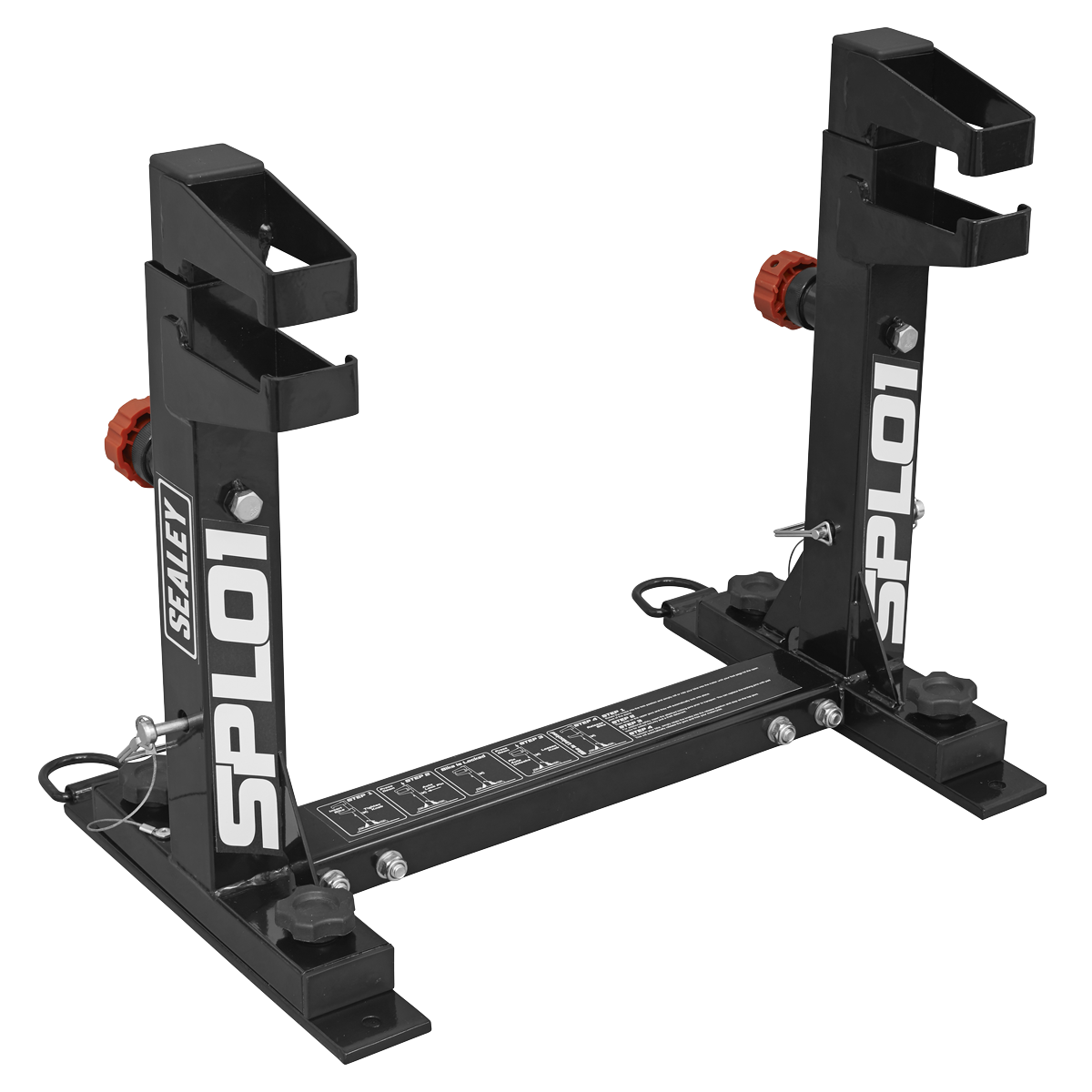 Sealey Fast Lock Tie Down System for Motocross Bikes