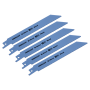 Sealey Reciprocating Saw Blade Metal 150mm 24tpi - Pack of 5