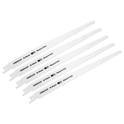 Sealey Reciprocating Saw Blade Wood & Nail 230mm 6tpi - Pack of 5