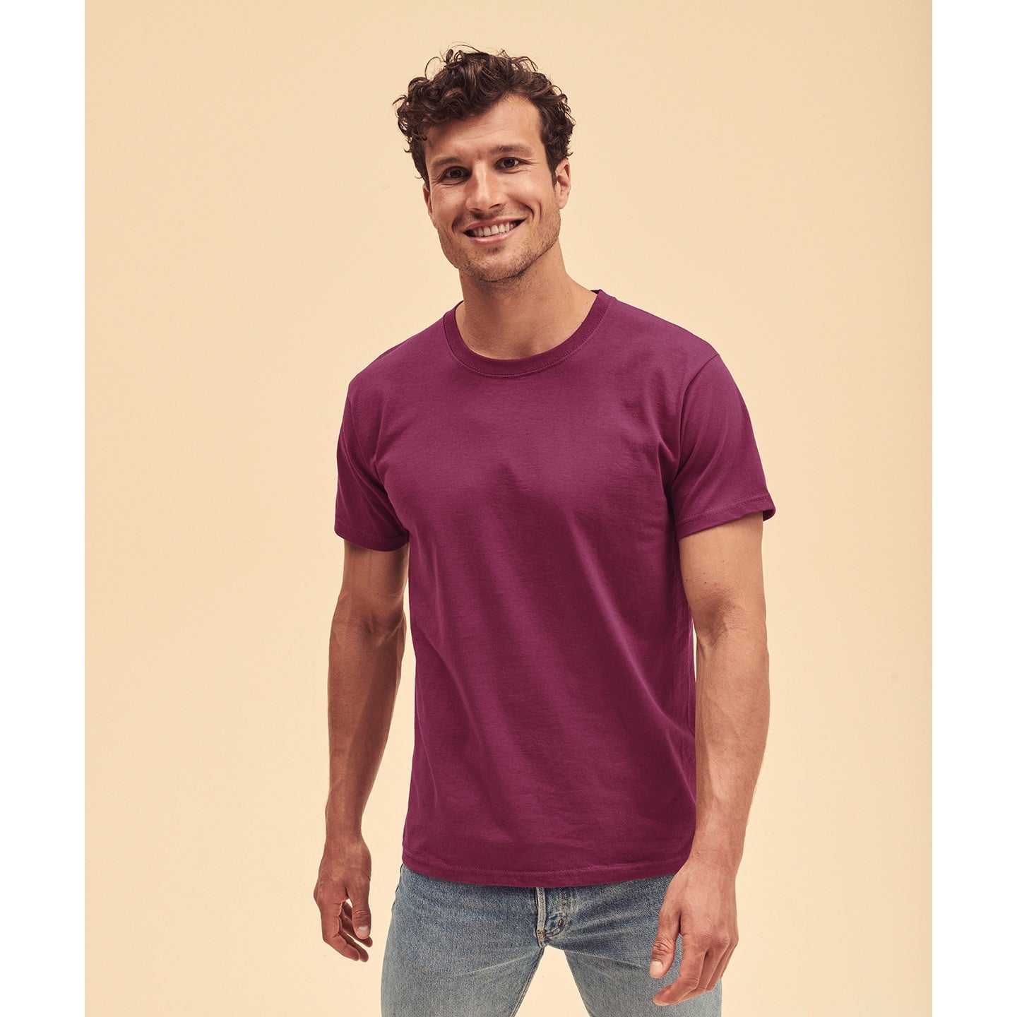 Fruit Of The Loom Valueweight T - Brick Red