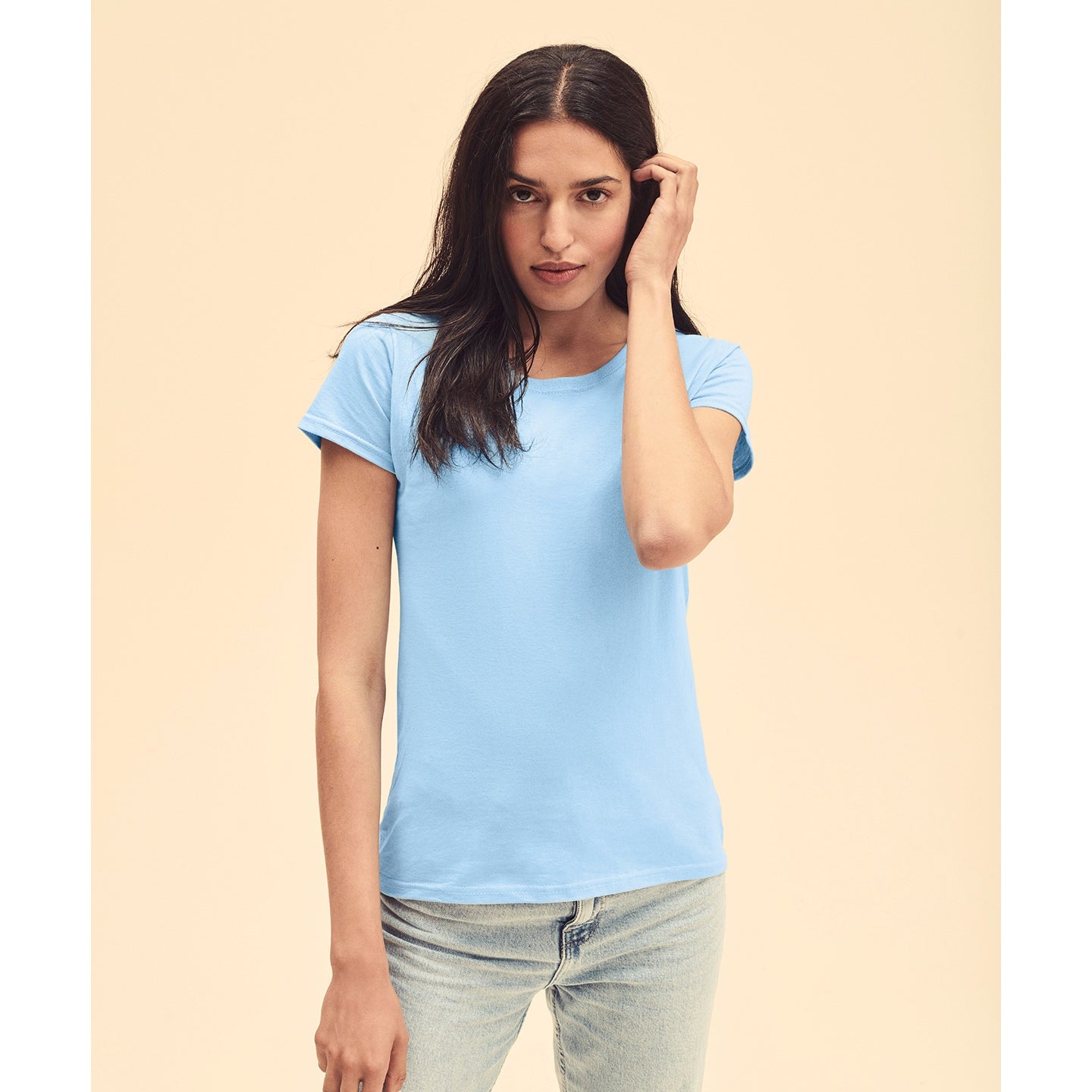 Fruit Of The Loom Women's Valueweight T - Vintage Heather Navy