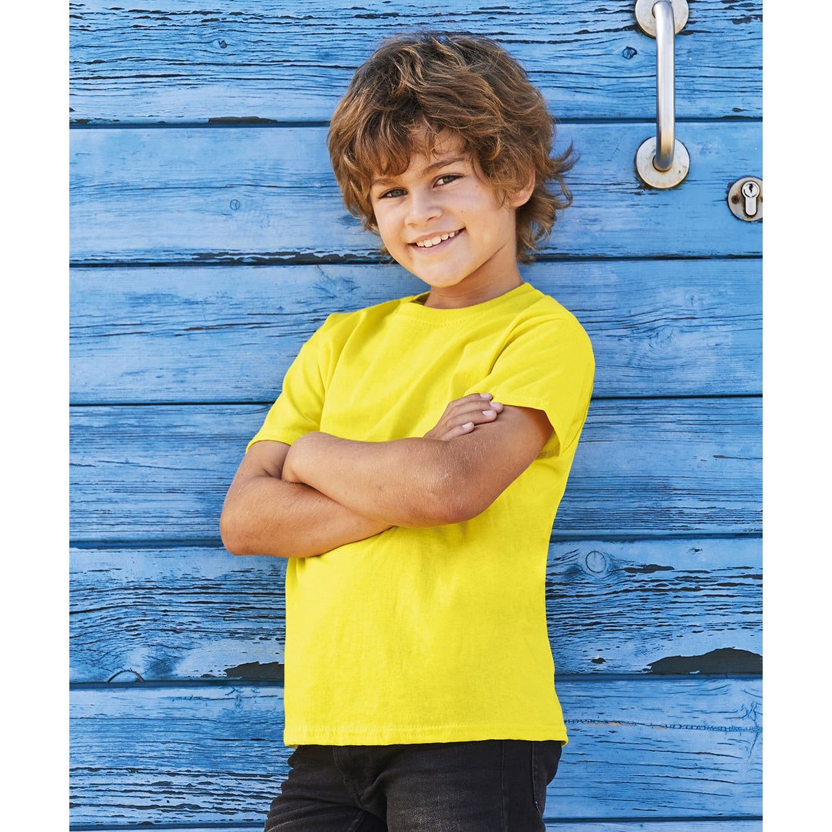 Fruit Of The Loom Kids Original T - Azure Blue