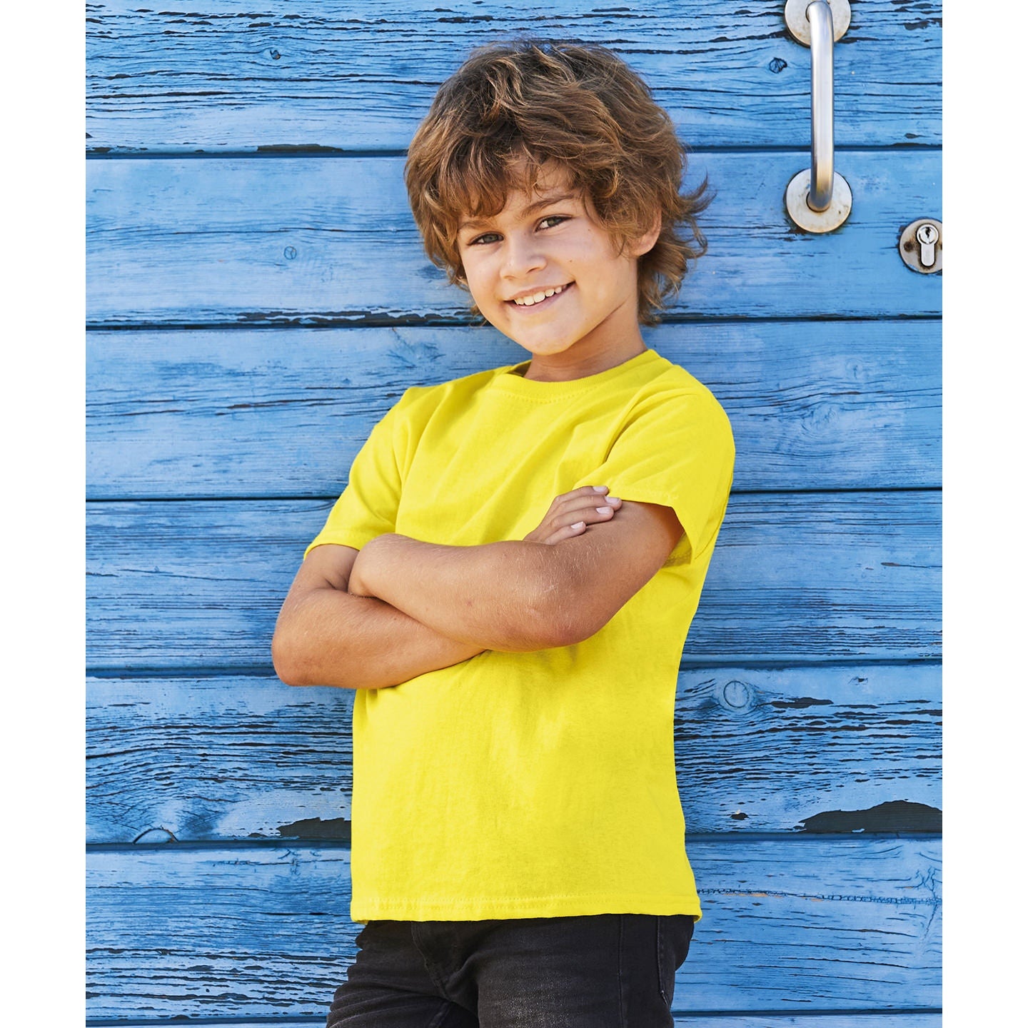 Fruit Of The Loom Kids Original T - Lime